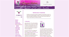 Desktop Screenshot of cancersalves.com